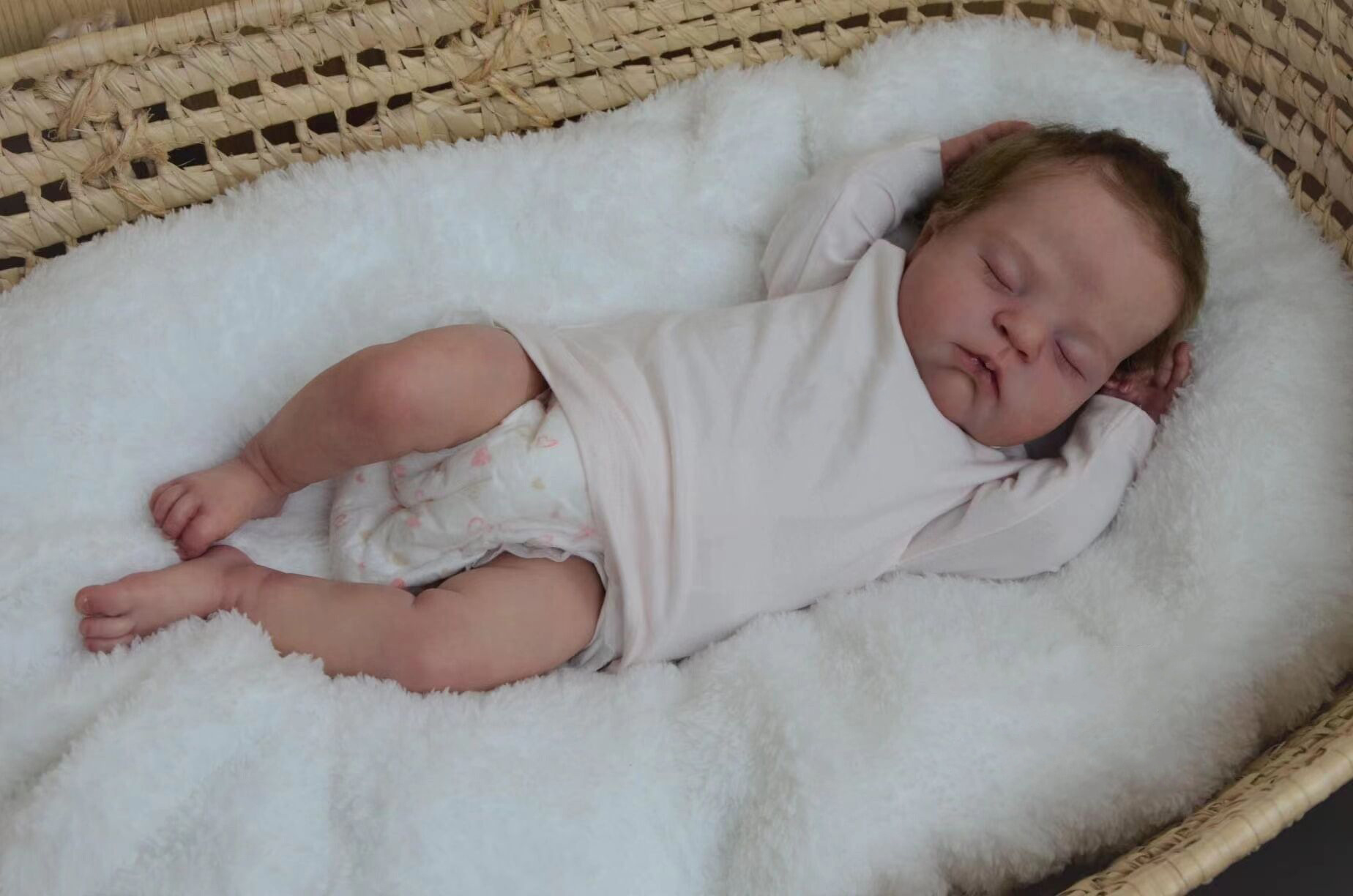 Ethnic Fashion Model - Silicone Reborn 48 cm Lifelike Newborn