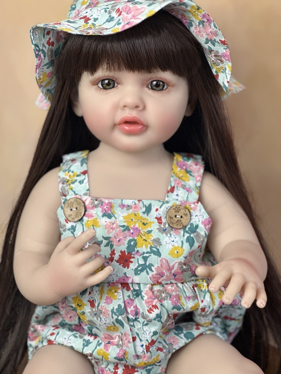 Ethnic Fashion Model - 22Inch Cuddly Full Body Silicone Vinyl