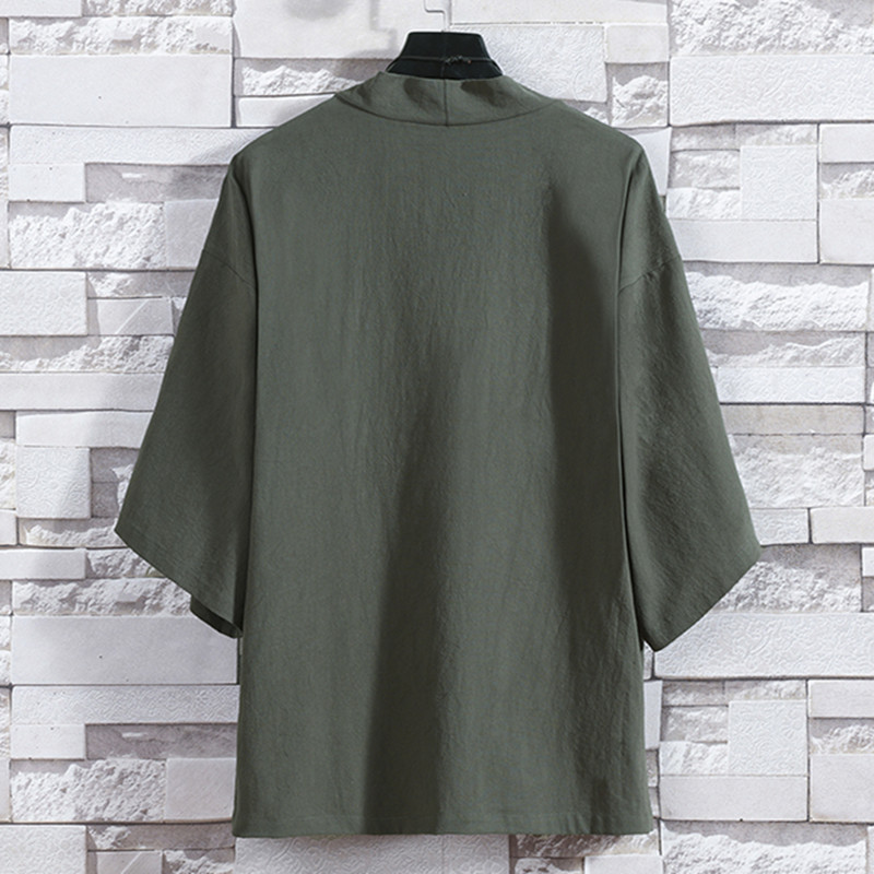 Men's Kimono Cardigan Japanese - Haori Japanese Jacket 评论和价格