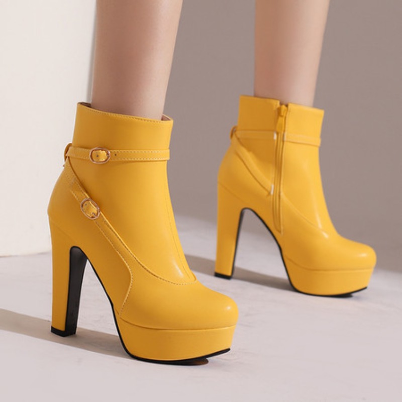 Fashion Platform Boots Women S - Ethnic Fashion In 评论和价格
