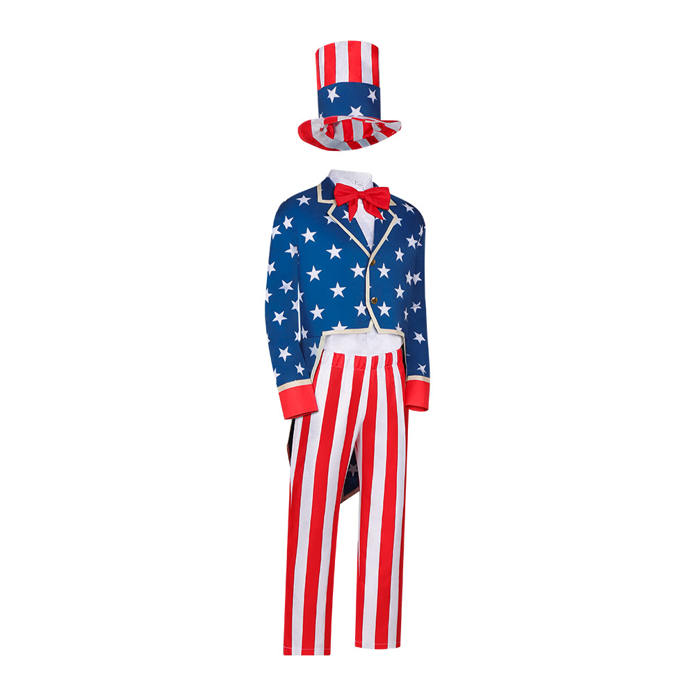 Sam's Uncle Adult Cosplay Cost - Ethnic Fashion Design 评论和价格