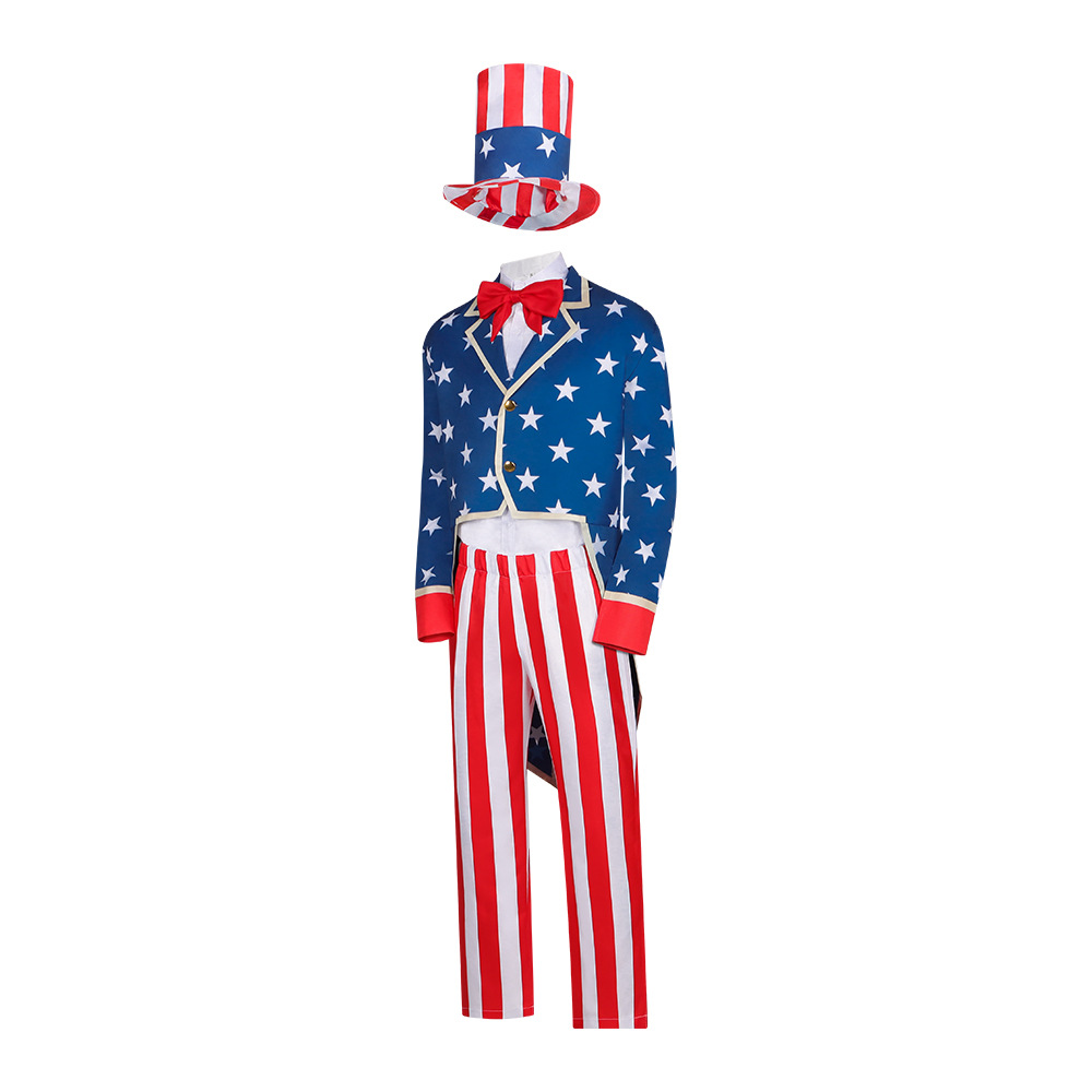 Sam's Uncle Adult Cosplay Cost - Ethnic Fashion Design 评论和价格