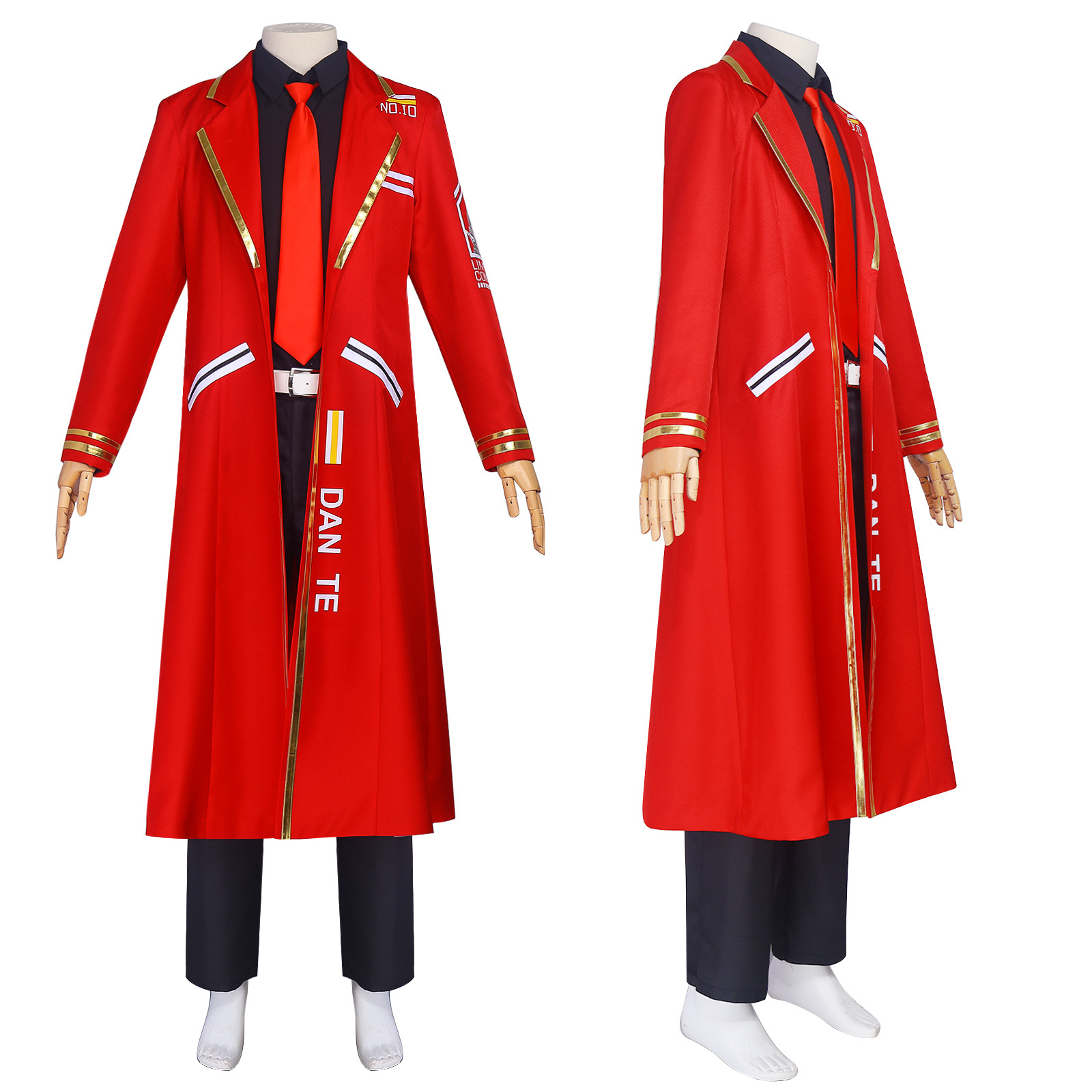 DMC 5 Dante Cosplay Costume Ad - Haori Japanese Jacket 评论和价格