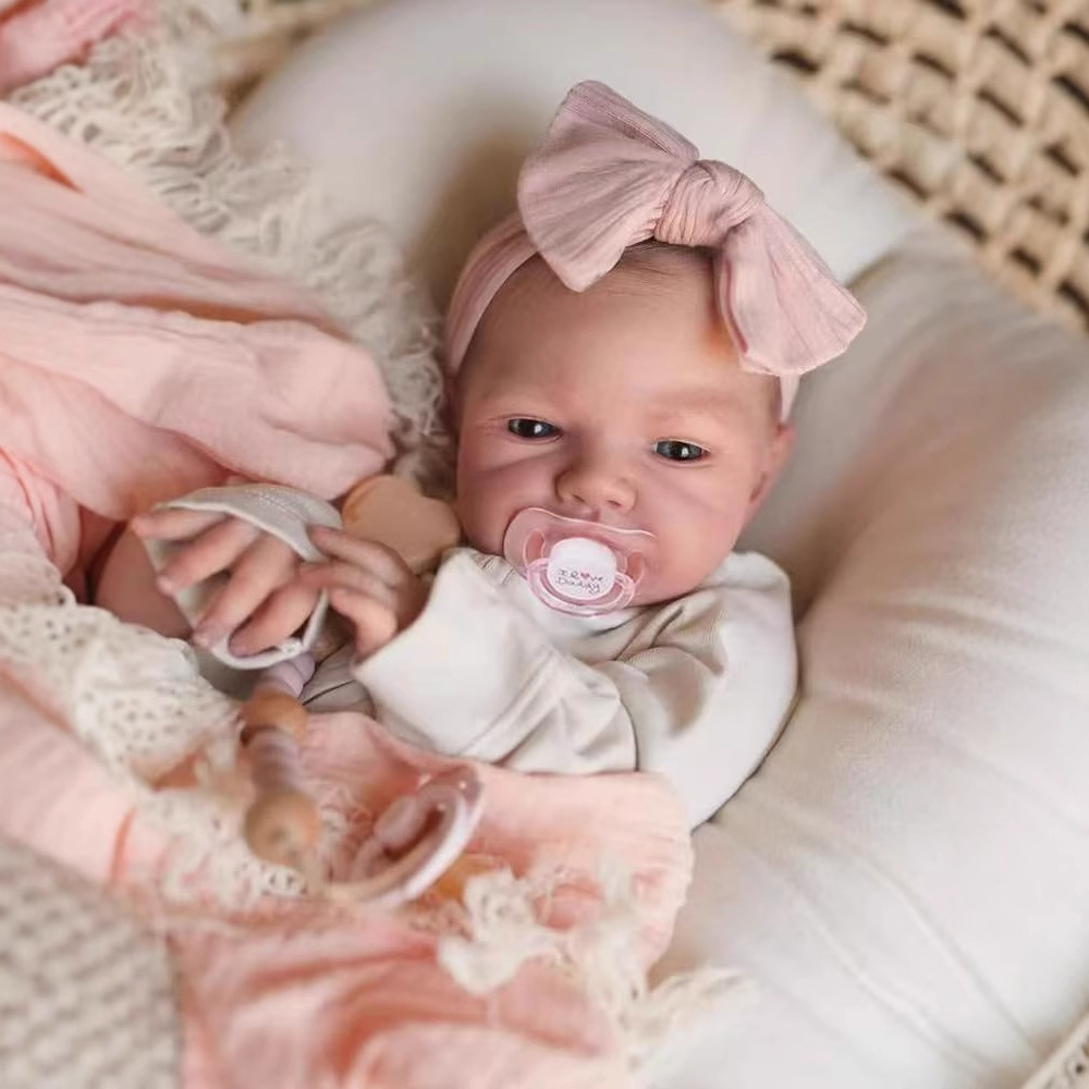 48CM Reborn Silicone Dolls Aug - Ethnic Fashion Model 评论和价格