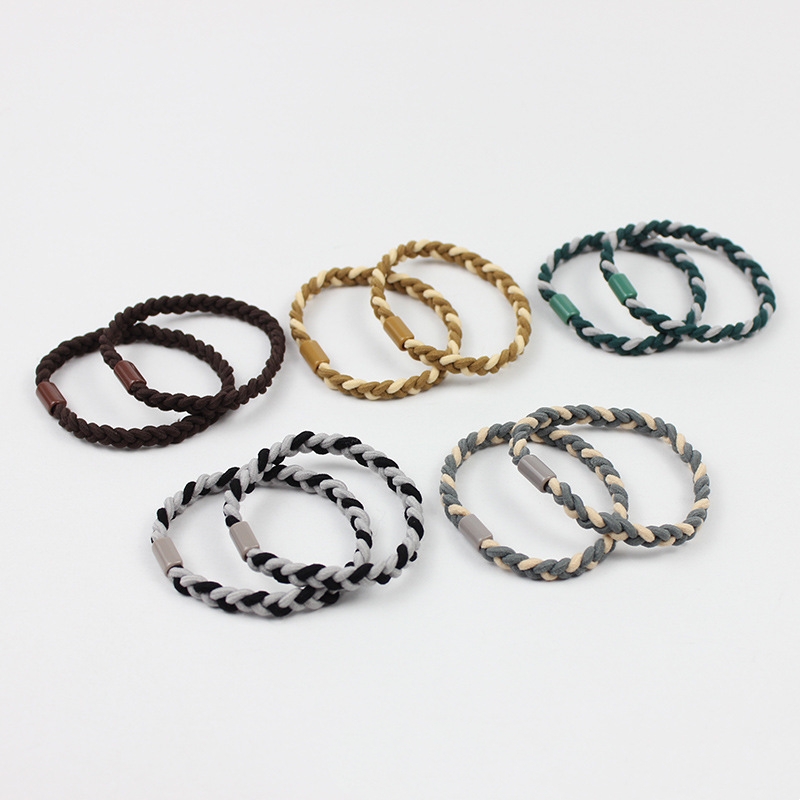 10pcs Boho Hair Ties Bracelets - Ethnic Fashion Accessories 评论和价格