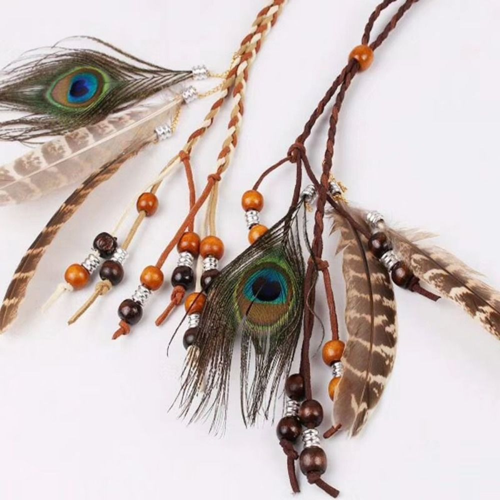 Fashion Feather Feather Headba - Fashion Show Ethnic Wear 评论和价格