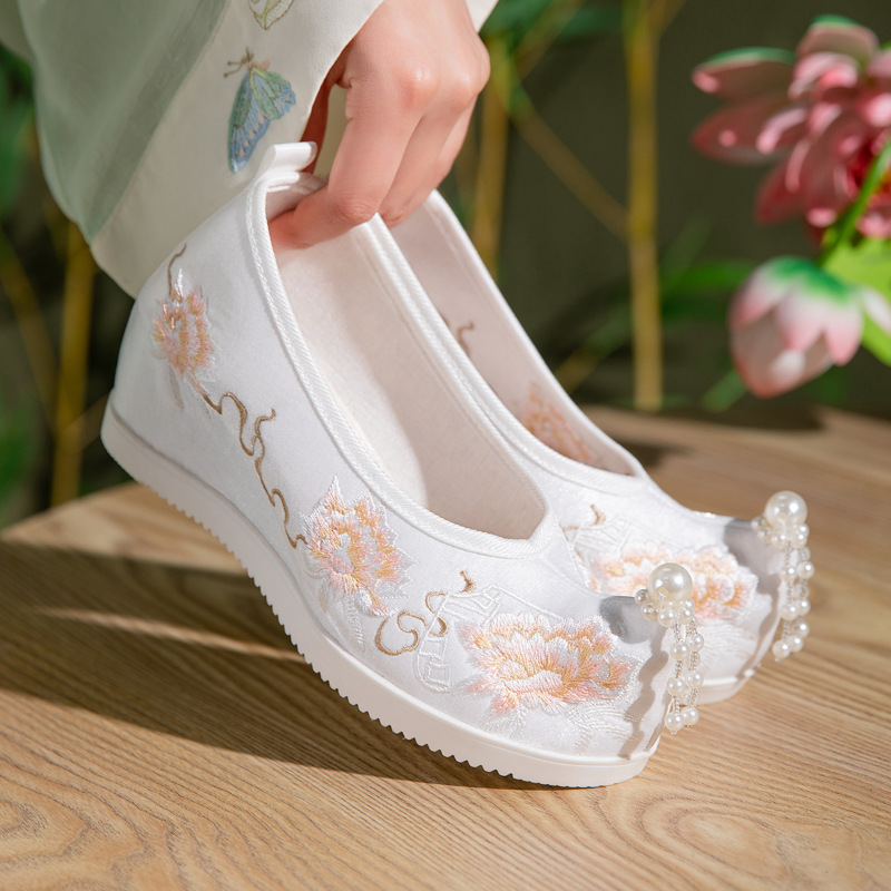 2026 Women's Chinese Peony Emb - Ethnic Fabric 评论和价格