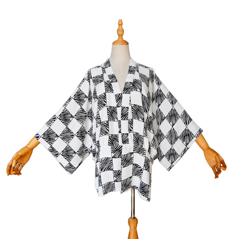 Summer Feather Woven Jacket Me - Haori Japanese Jacket 评论和价格