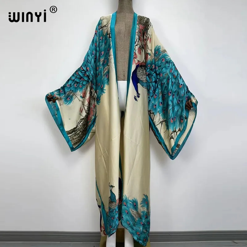 WINYI 2022 Summer Women Cardig - Ethnic Gown 评论和价格