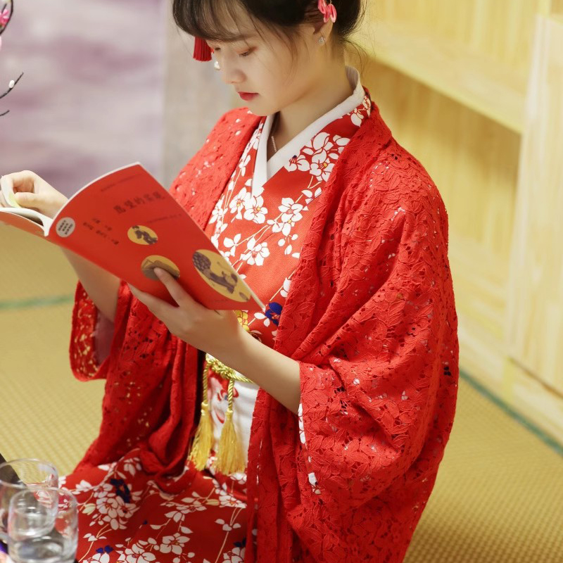 Japanese Style Haori Kimono Ca - Haori Japanese Jacket 评论和价格