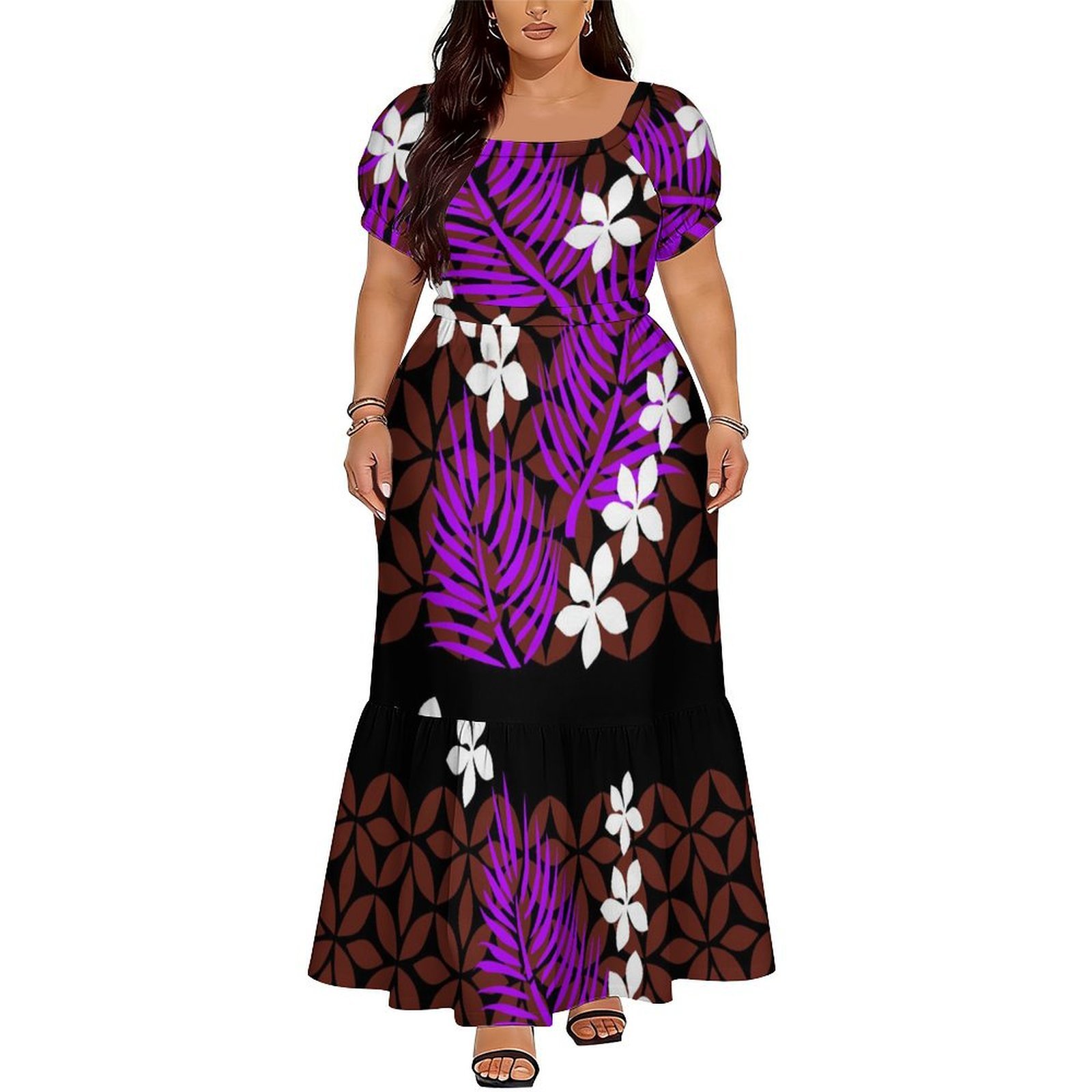 Comfortable Women's Short-Slee - Ethnic Gown 评论和价格